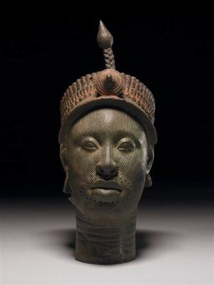 De Ife-hoofd van een heerser is een indrukwekkend voorbeeld van de verfijnde naturalisme van de Yoruba kunst!