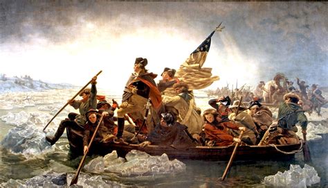  Washington Crossing the Delaware Een Monumentale Toespraak van Revolutionaire Verrukking!